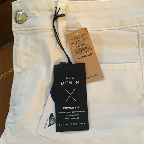 brand new with tags white jeans american eagle - Picture 3 of 3